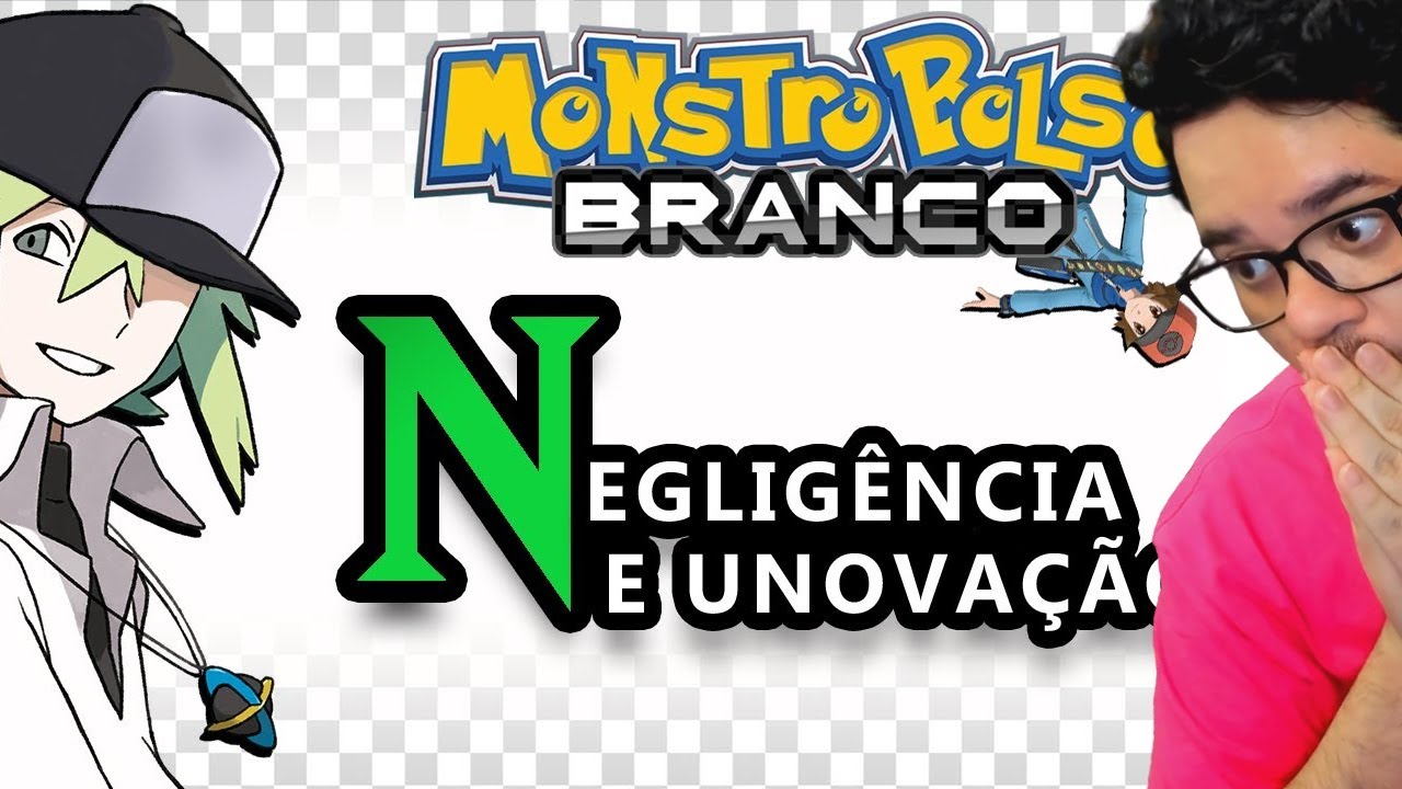 ESTAÇÃO HD REAGE MONSTROBOLSO BRANCO - Negligência e Unovação (curta de Pokémon White)