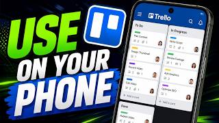 Trello App Tutorial • How To Use Trello on Your Phone • Drag & Drop System [2026 Guide]