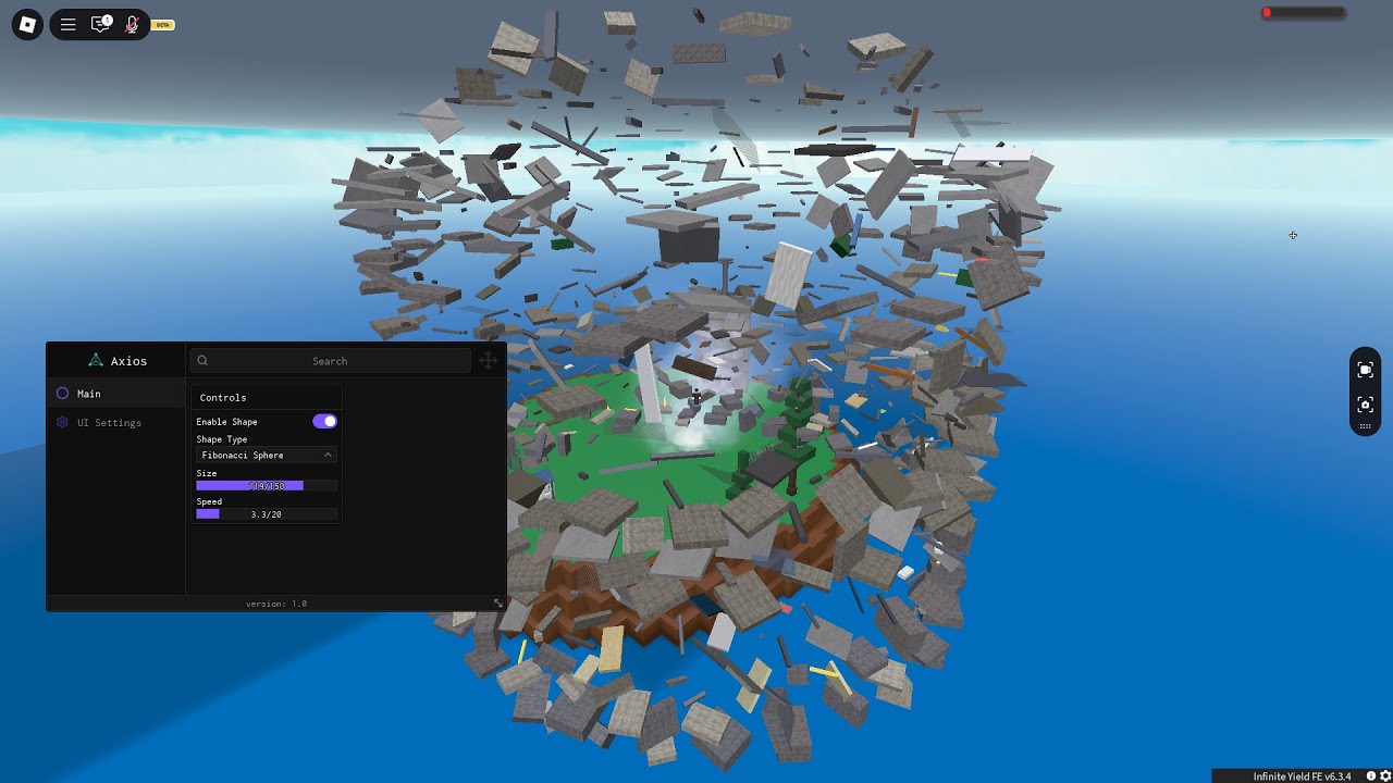 Roblox Shape Control Script | แจกสคริป Natural Disaster Survival