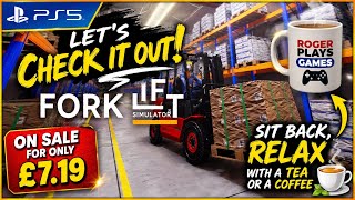 Forklift Simulator Ps5, Let's Check It Out. EP1 screenshot 2
