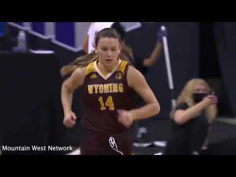 2021 Mountain West Women's Basketball Championship Wyoming Cowgirls vs Fresno State | Full Recap