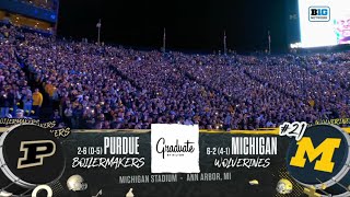 Big Ten Network Football intro | Purdue @ 21 Michigan | 11/1/2025