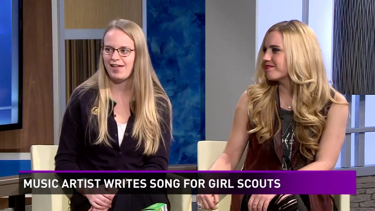 Music artist writes song for Girl Scouts YouTube