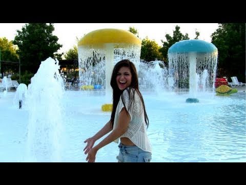 Fun Water/Theme park makeup! - Sweatproof