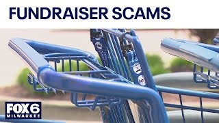 Fundraiser scams outside grocery stores | FOX6 News Milwaukee