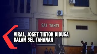 Viral, Joget Tiktok Diduga Dalam Sel Tahanan