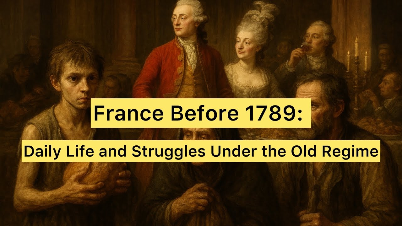 France Before 1789: Daily Life and Struggles Under the Old Regime. 