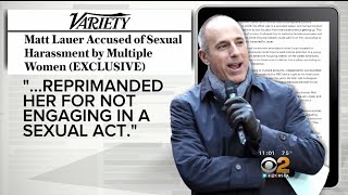 Past Interactions With Matt Lauer Get A Second Look After Allegations