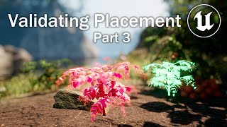 Unreal Engine 5 Tutorial - Growing Plants Part 3: Can we plant it here
