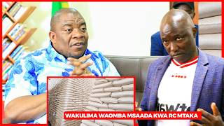 RC MTAKA AZUNGUMZA NA WAKULIMA WA MAHINDI KUHUSU BEI NA UHIFADHI
