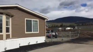 NOW SOLD, double wide with garage, built 2011 Information