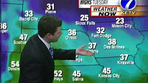 Forecast:  Snow Chances Follow Mild Day