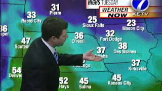 Forecast:  Snow Chances Follow Mild Day