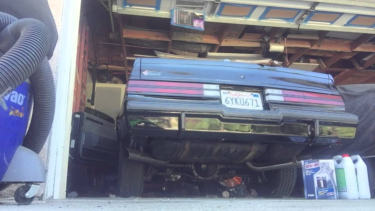 Buick grand national exhaust YouTube