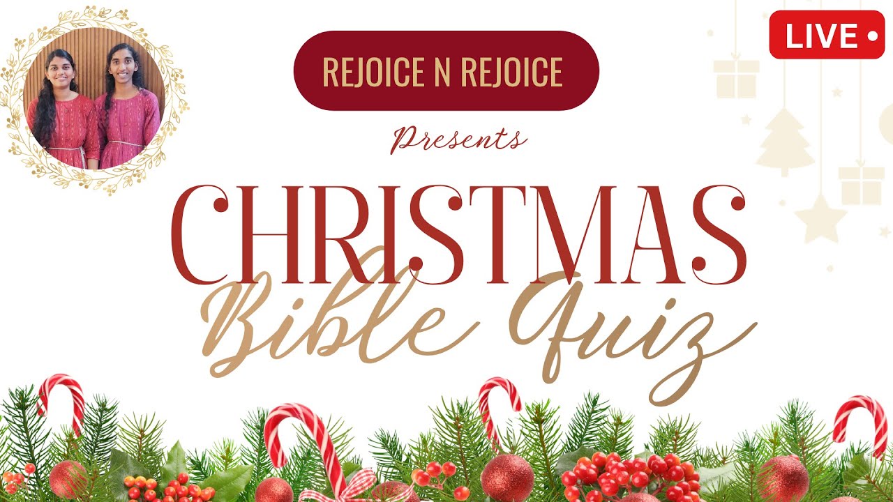 Christmas Bible Quiz | Rejoice n Rejoice | Bible Games 