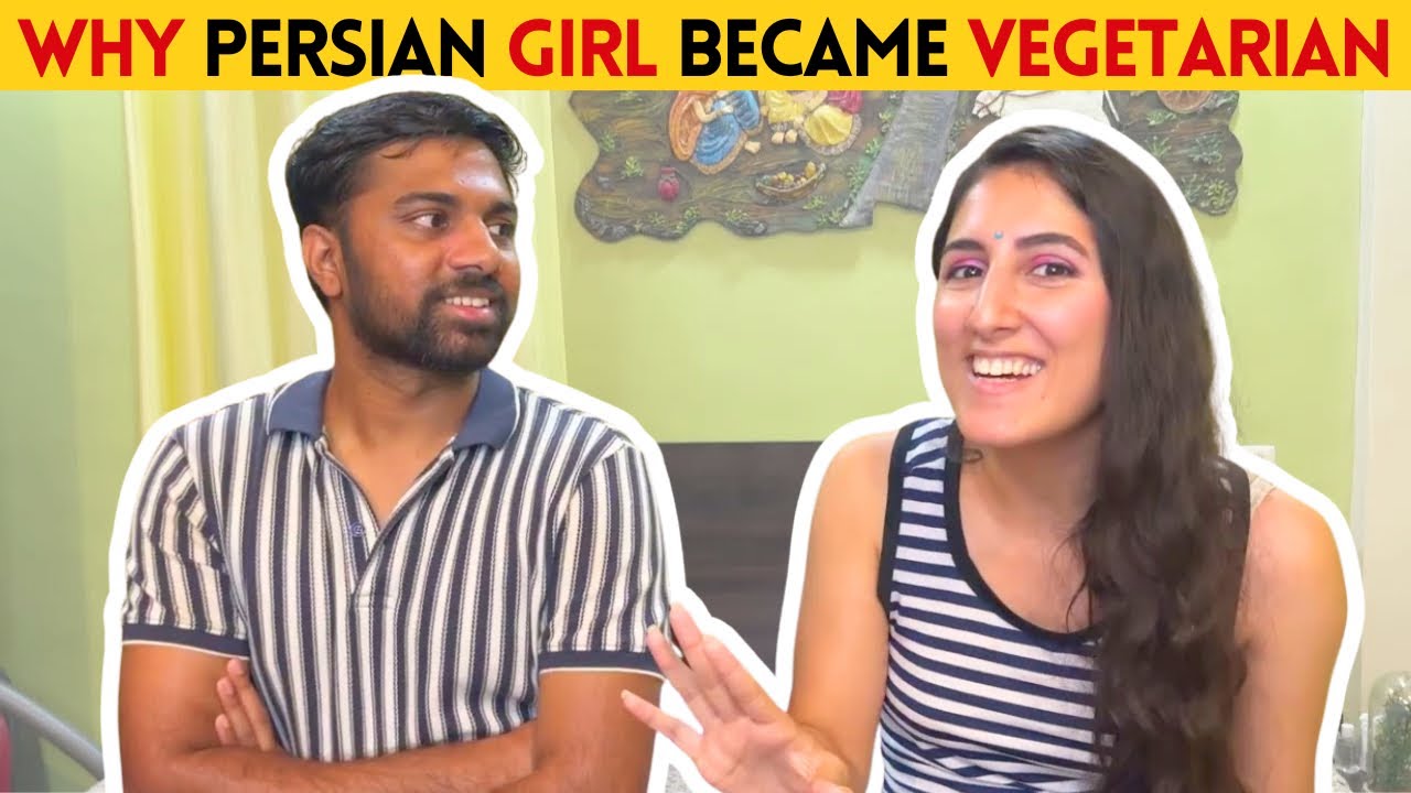 Why A Persian Girl Became Vegetarian in India (Shocked Her Family!) | Indian Persian Couple Vlog