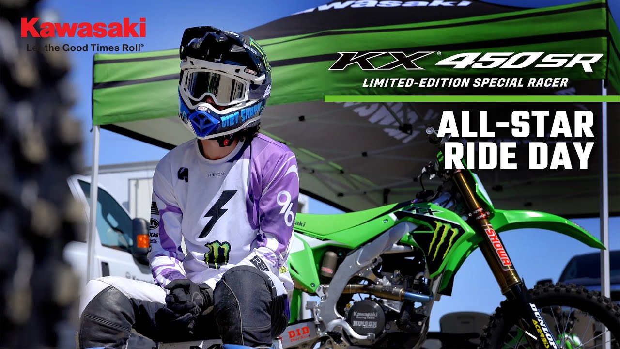 2023 KX450SR: ALL-STAR RIDE DAY - YouTube