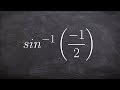 Learning to Find the Angle Given the Inverse Sine of a Value