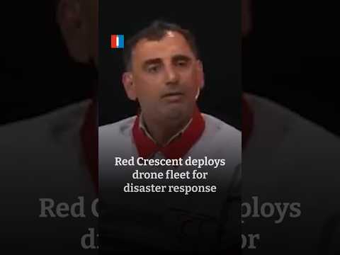 Red Crescent deploys drone fleet for disaster response