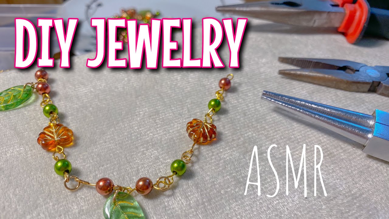 ASMR CZ/ VYROBÍME SI ŠPERKY 📿📿