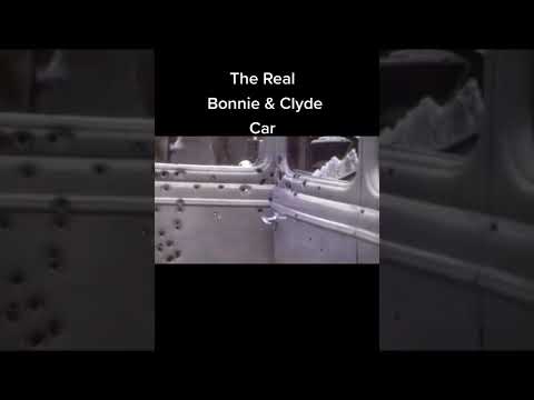 Never Seen Before!! The Real Bonnie And Clyde Car.