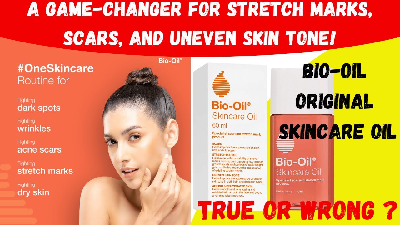 Bio Oil Original Skincare Oil A Game Changer for Stretch Marks Scars and Uneven Skin Tone | in Hindi