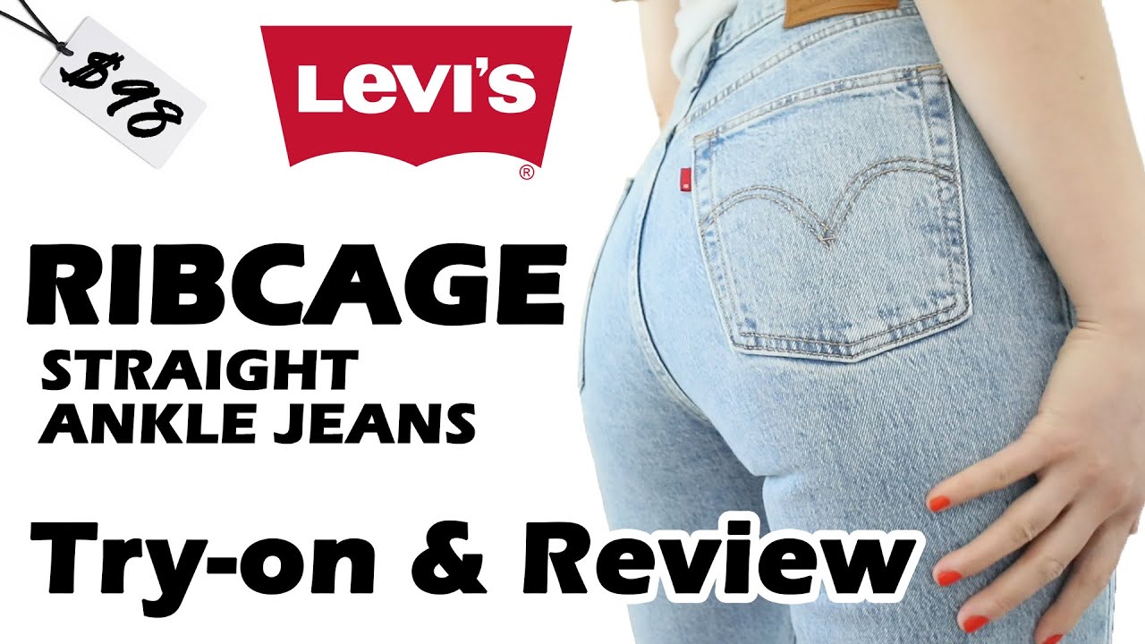 LEVI'S Ribcage Straight Ankle Women's 