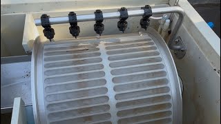 ProfiDrum eco,Mesh screen change.