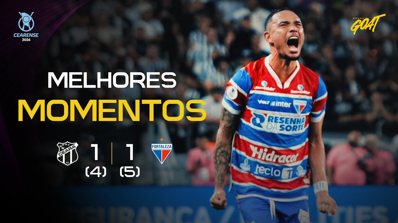 CAMPEÃO! FORTALEZA VENCE O CEARÁ NOS PÊNALTIS E CONQUISTA O CAMPEONATO CEARENSE INVICTO!