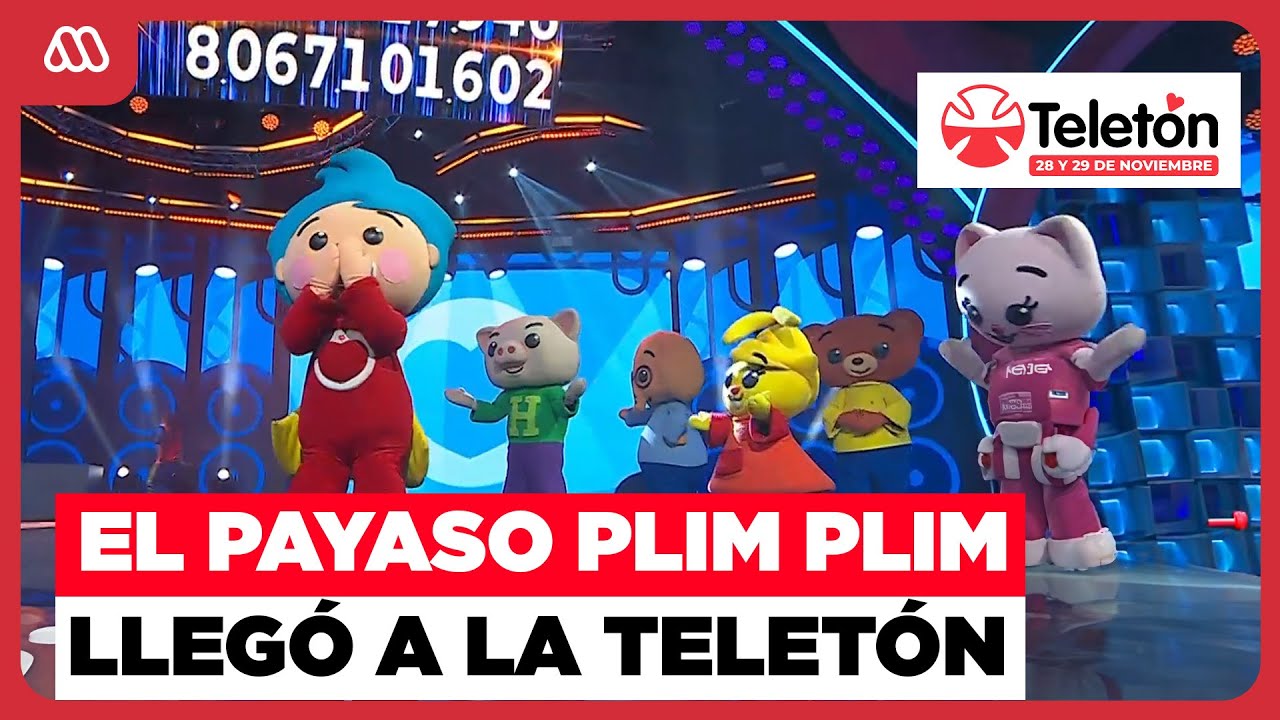 TELETÓN 2025 | Así fue la presentación del Payaso Plim Plim que llenó de alegría al Teatro Teletón