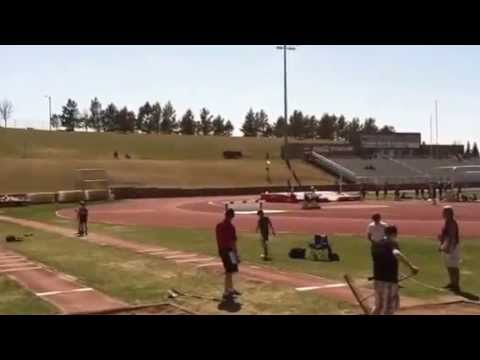 Bismarck Middle School 7th grade Long Jump