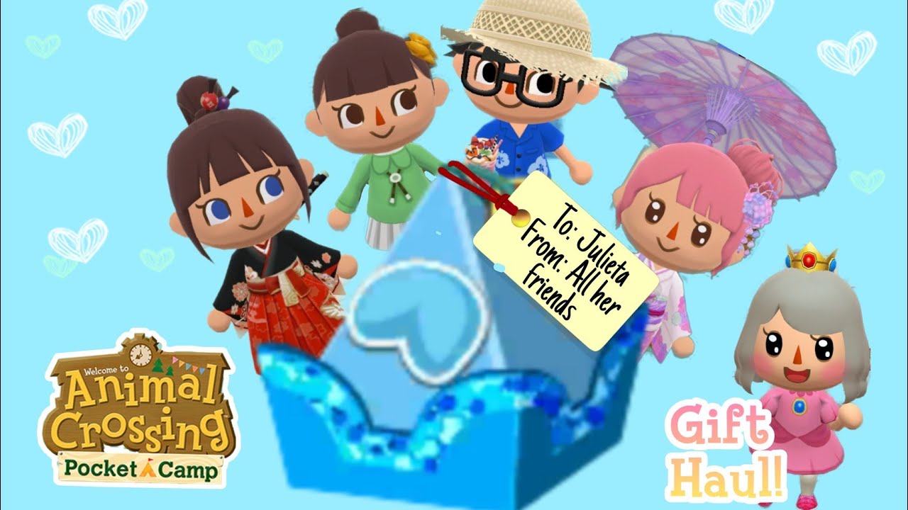 I Got Gifts From My Friends 12 🎁 Animal Crossing Pocket Camp YouTube
