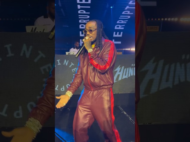 #Quavo performing at Lebron James’ Uninterrupted ESPYS after party.