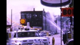 Fremont, Oh Fire Early 1960S, 200 Block Of E. State St.