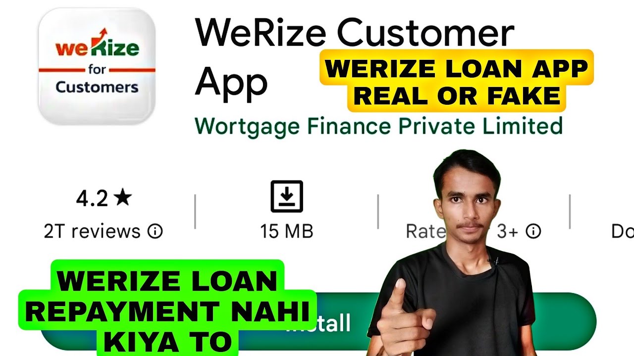 Werize loan repayment nahi kiya to kya hoga Werize loan not paid