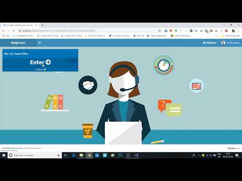 HelpDesk Web app