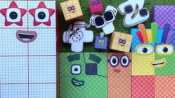 Looking for Numberblocks NEW 11426 Puzzle Tetris Space ASMR  | Numberblocks Satisfying Video