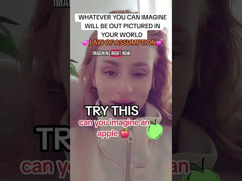 IMAGINATION MANIFESTATION LAW OF ASSUMPTION 