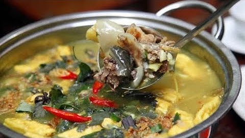 CÁCH LÀM MÓN LẨU BA BA OM CHUỐI ĐẬU,NGON DỄ LÀM