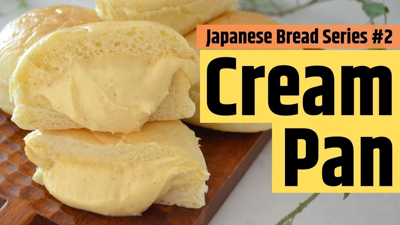 How to make ★Cream Pan★Japanese Bread Series Part2! (EP135) | Kitchen Princess Bamboo