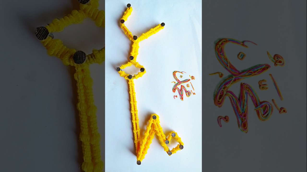 Handmade Arabic Name Art | #Shorts
