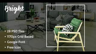 Bright - Furniture Store PSD Template | Themeforest Website Templates and Themes