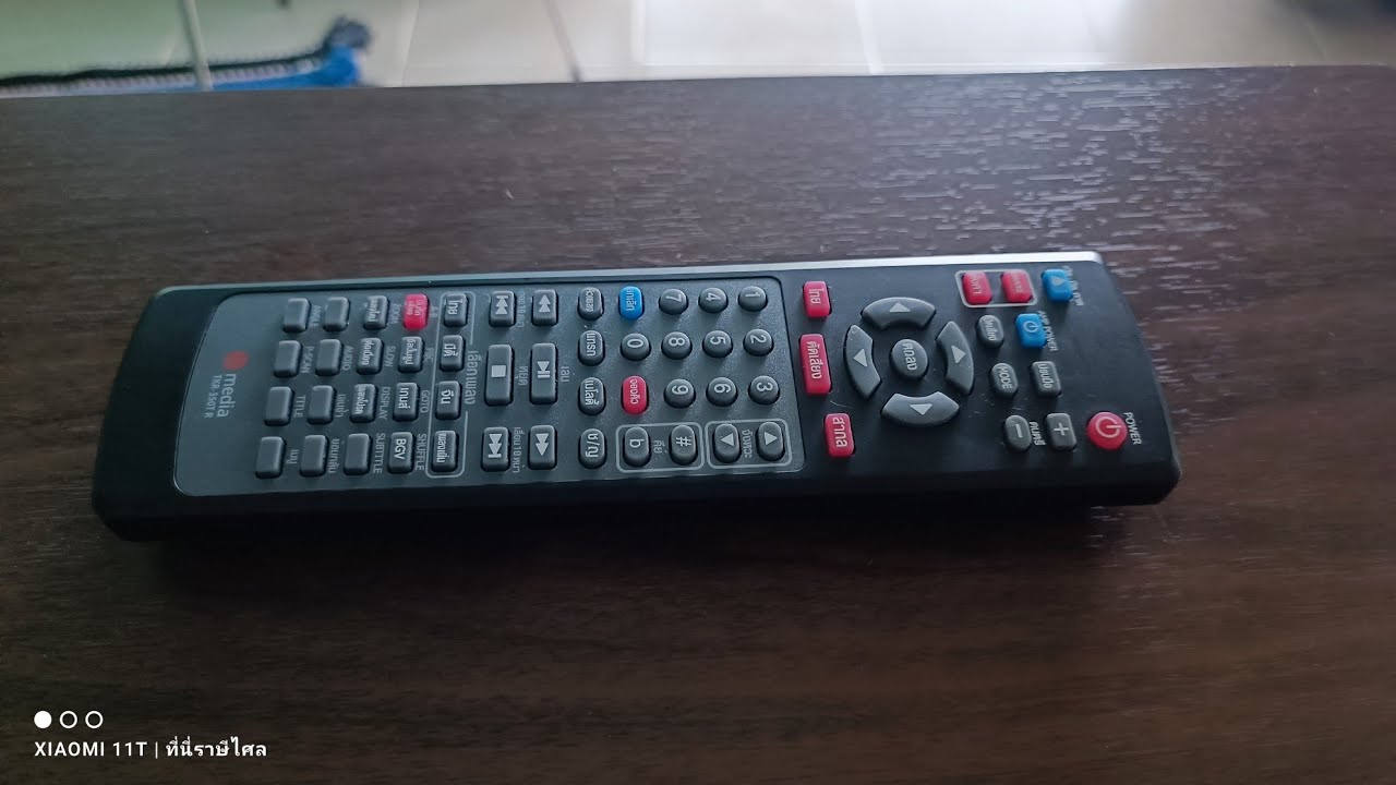รีโมทคาราโอเกะ TJ Media TKR350T R TJ MEDIA KARAOKE REMOTE รีโมท TJ