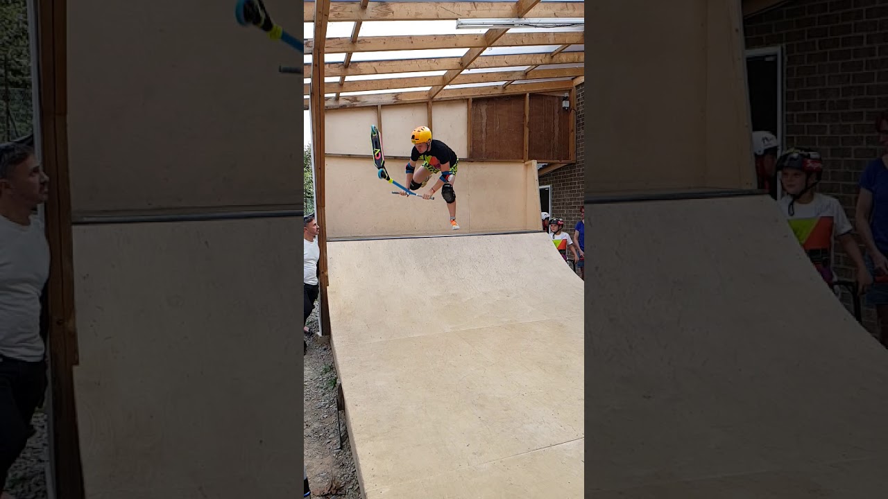 Claudius vertesi on mini ramp at atb