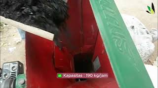 Mesin Disk Mill - Alat Penghancur Arang Untuk Pembuatan Briket