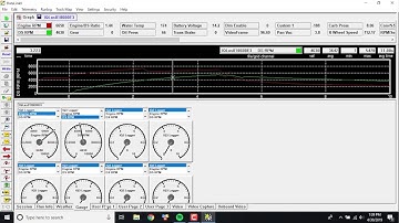 Racepak DataLink II Organize Panes