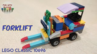 lego classic 10696 forklift building Instructions