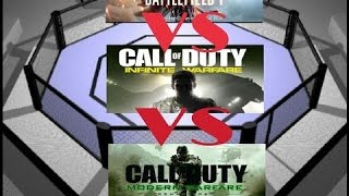 COD4 vs INFINITE WARFARE vs BF1 (COD BO3 GAMEPLAY)