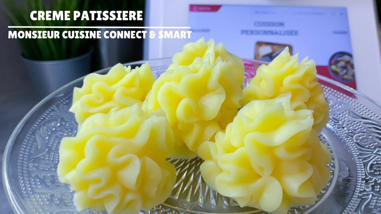 Crème pâtissière au Monsieur Cuisine Smart et Connect MCC / MCS #monsieurcuisinesmart #mcc