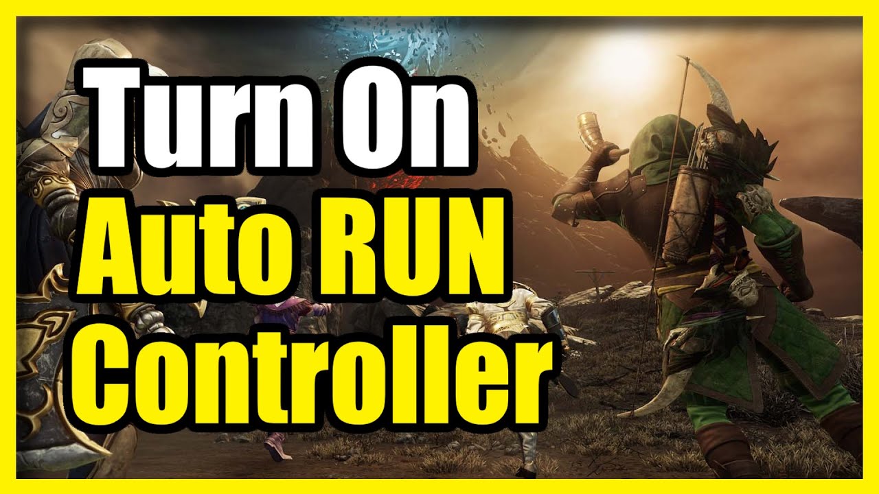 How to Activate Auto Run on Controller Playing New World Aeternum PS5 ...